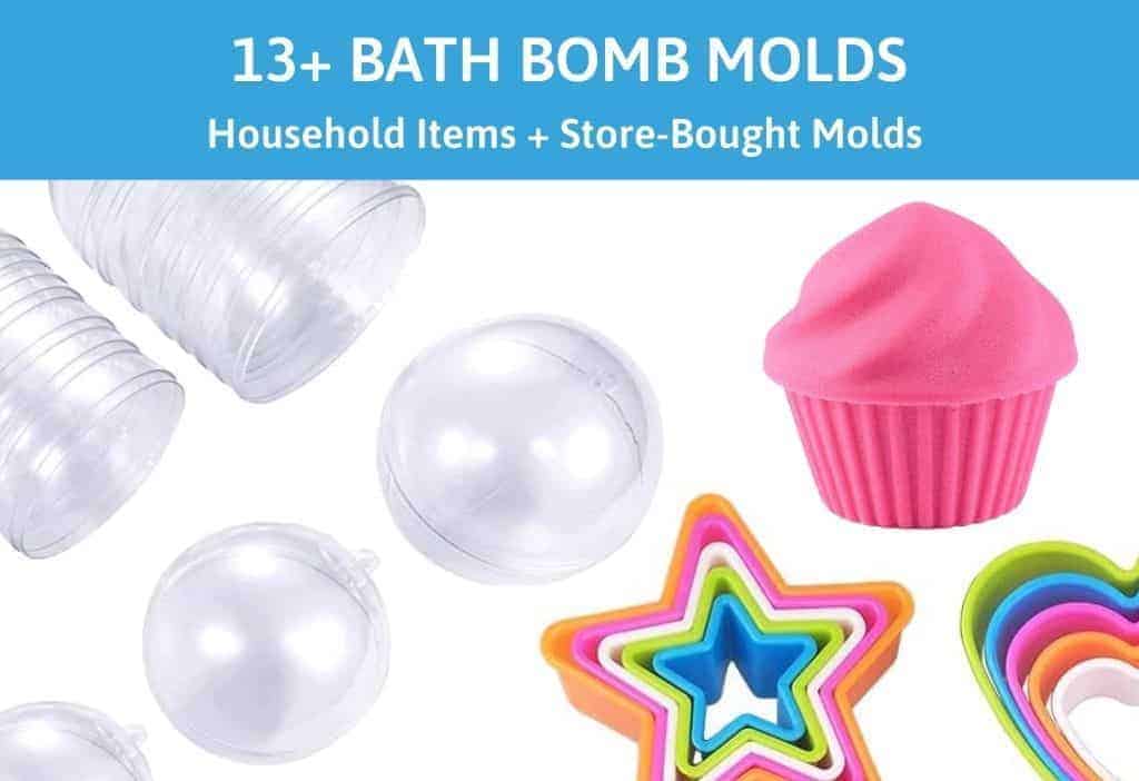 SIMUER Bath Bomb Mold DIY seifenform Bombas de Baño Metal Bomba de Baño Formas con 3 tamaños 12 Unidades para Herramienta 