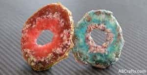 Finished Candy Agate Slices - pink agate and blue agate