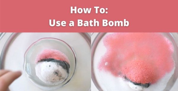 How to Use a Bath Bomb - Easy step by step guide with photos - AB Crafty
