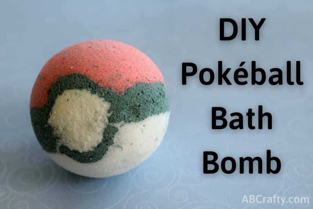 Finished pokemon bath bomb