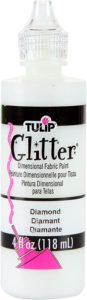 Tulip Glitter Fabric Paint Diamond Crystal