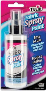 Tulip Glitter Spray Paint in Glittering Diamond