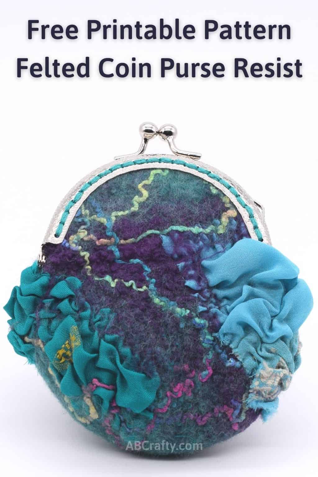 Mini Round Purse | Circle Zipper Pouch | Sewing Pattern - YouTube