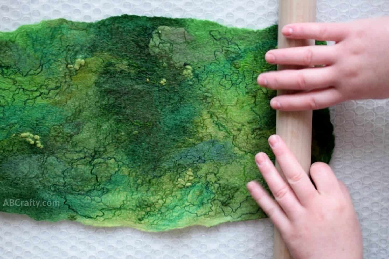 Wet Felting Ultimate Guide How to Wet Felt AB Crafty