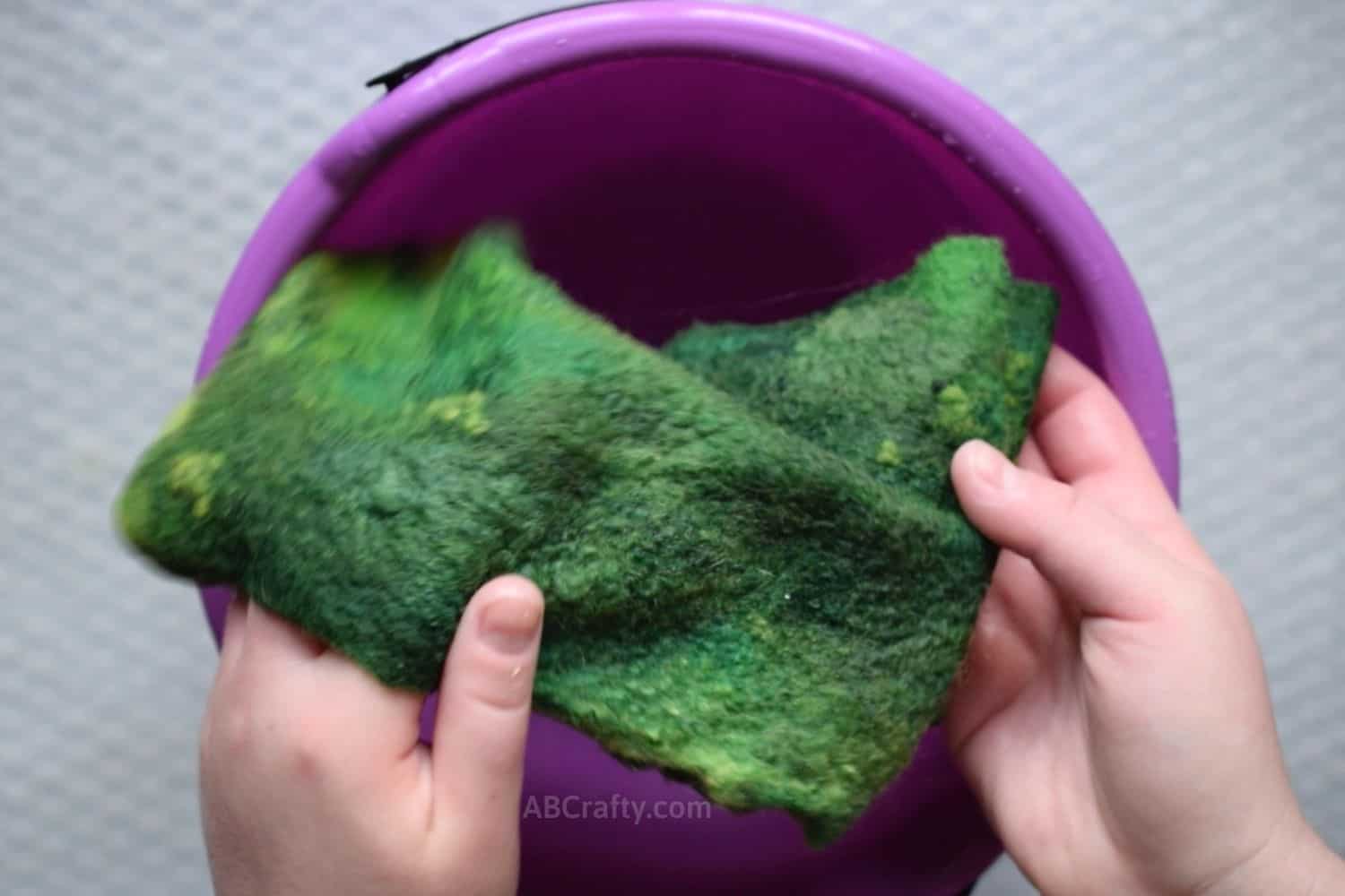 Wet Felting Ultimate Guide How to Wet Felt AB Crafty