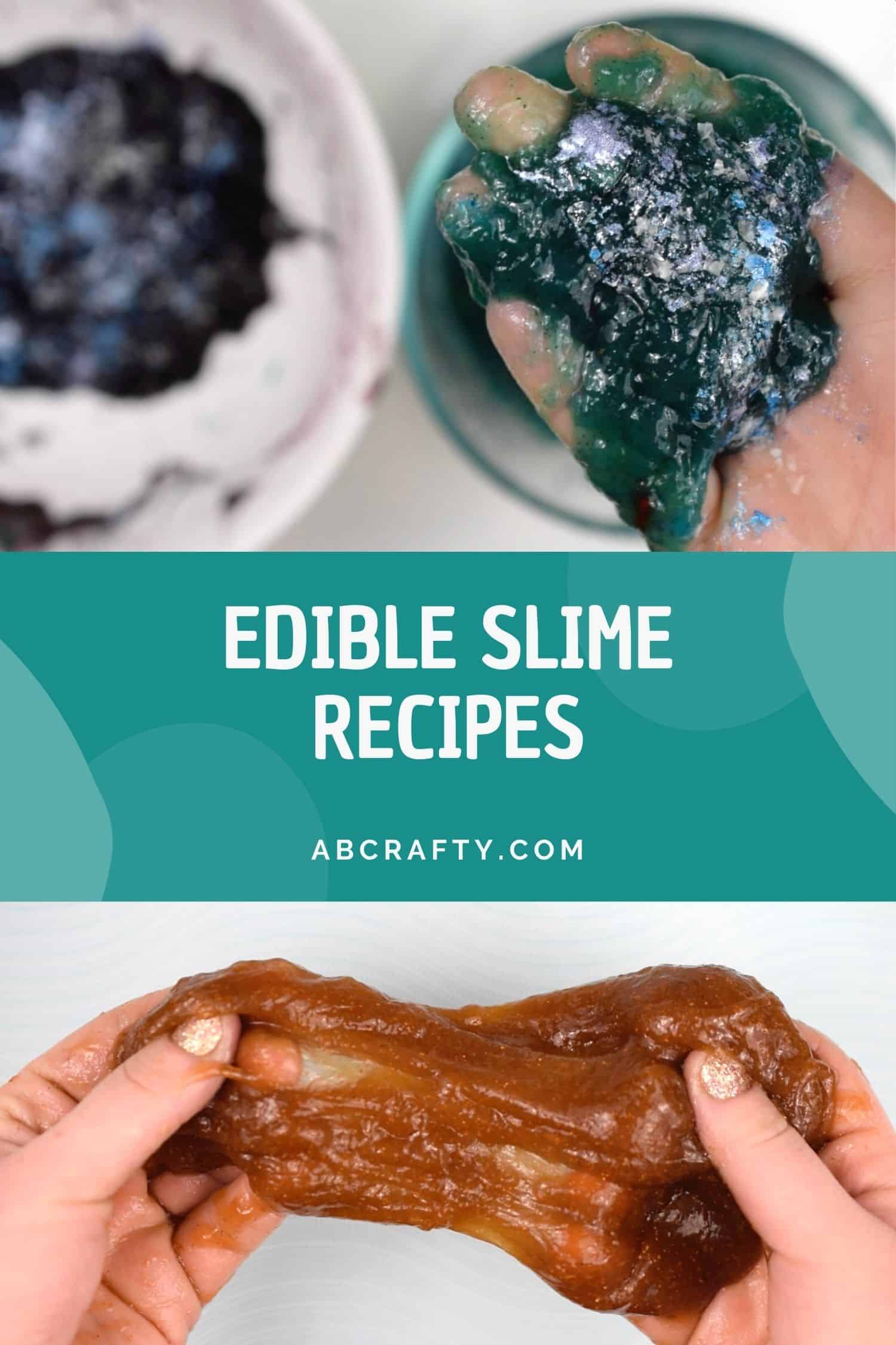 Edible Slime - How to Easily Make Edible Slime 3 Ways - AB Crafty