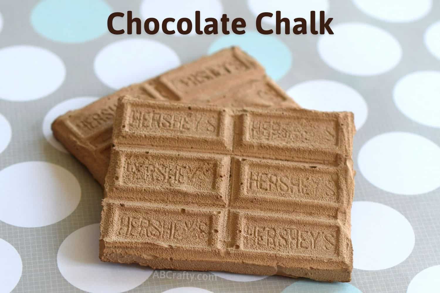Sidewalk Chalk Homemade Chalk Made from Chocolate AB Crafty