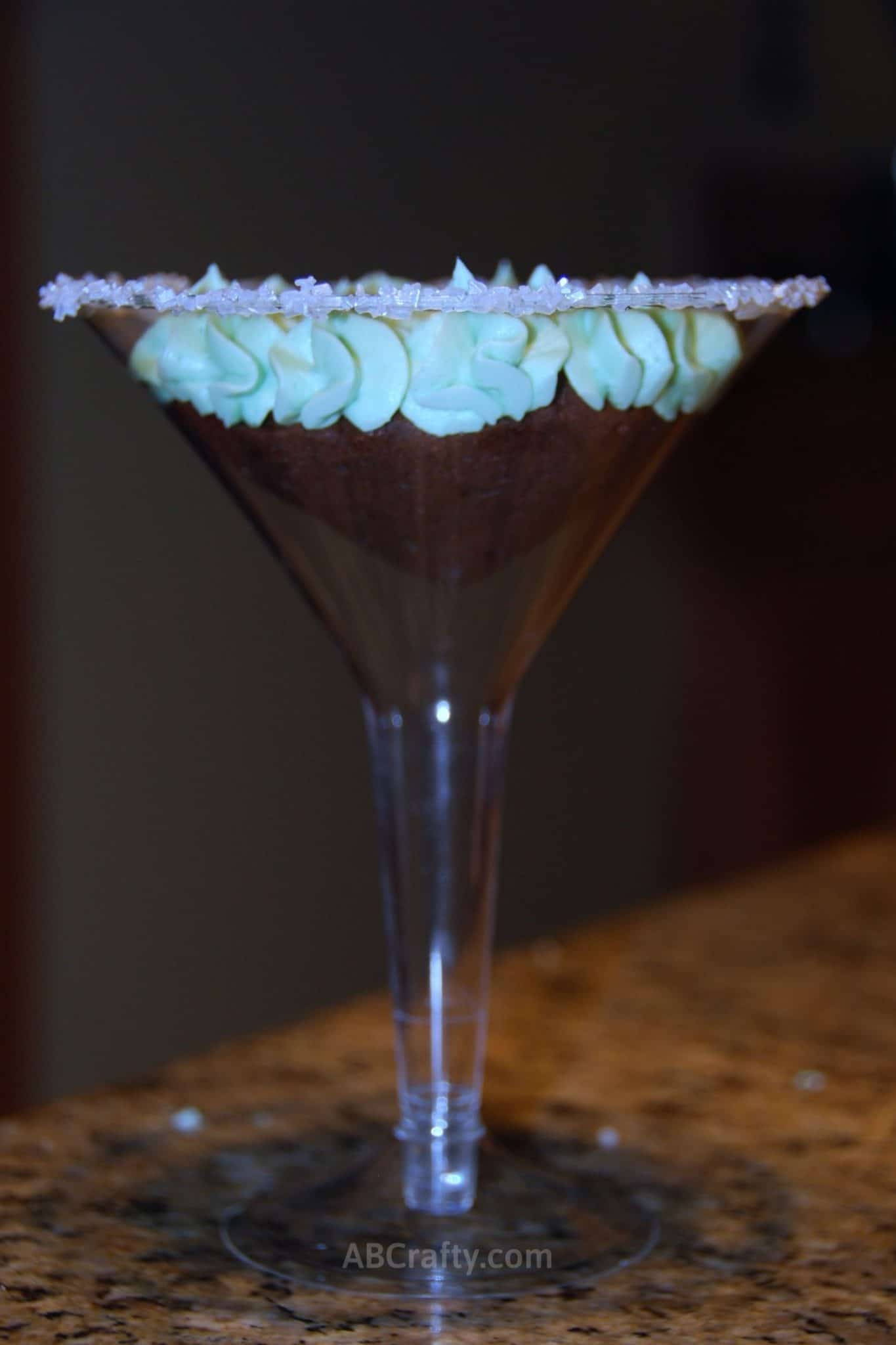 Martini Cupcakes Make Cupcakes in Martini Glasses AB Crafty
