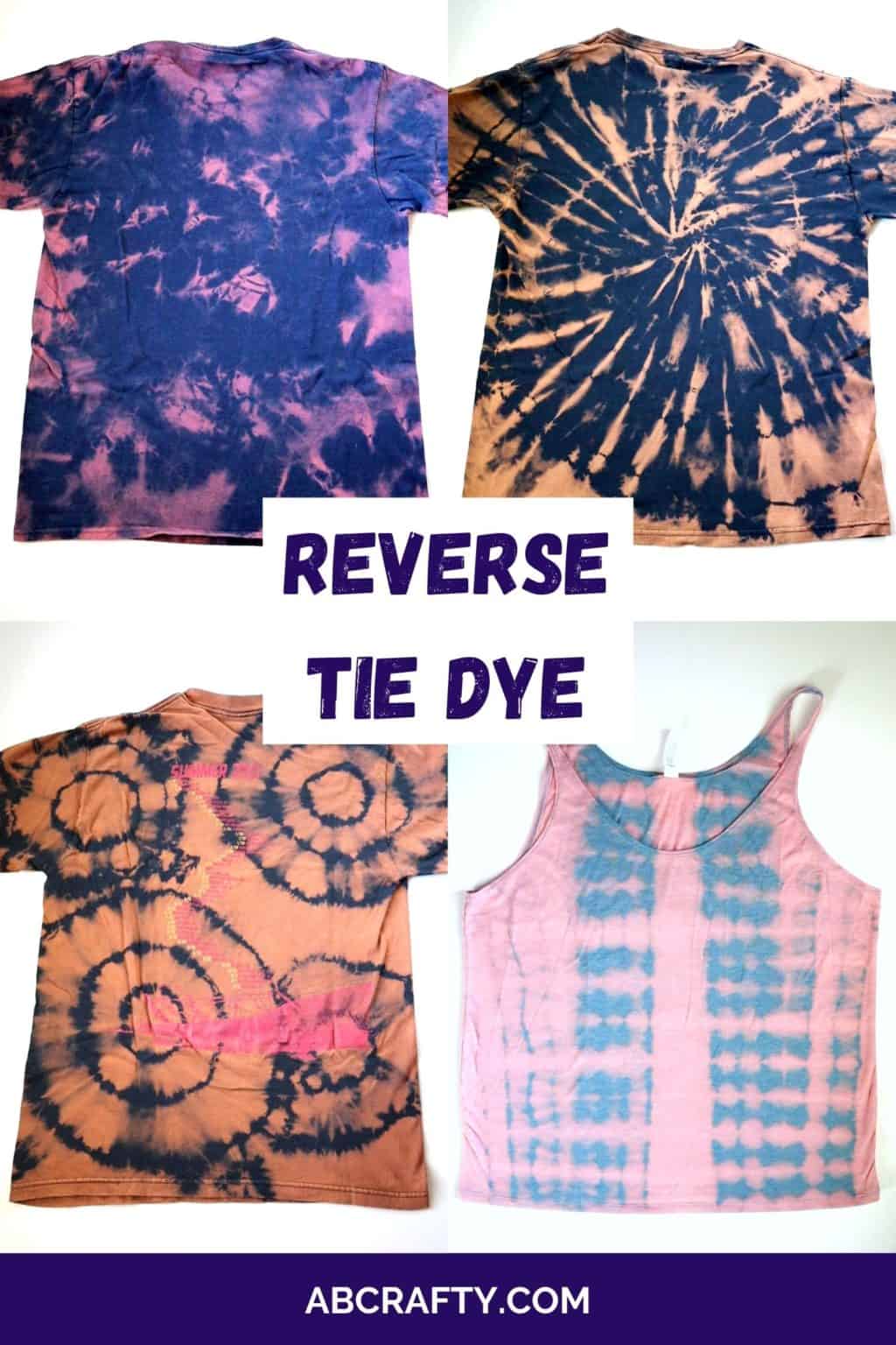 How to Use Out White Brite to Reverse Tie Dye 