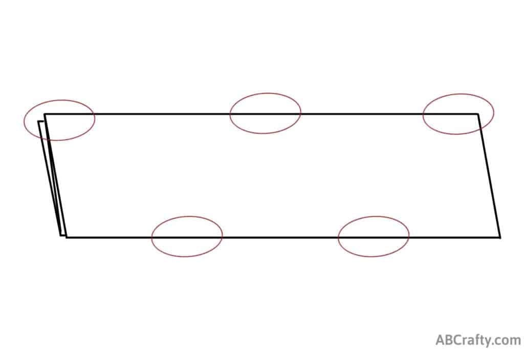 diagram for a target burst tie dye pattern