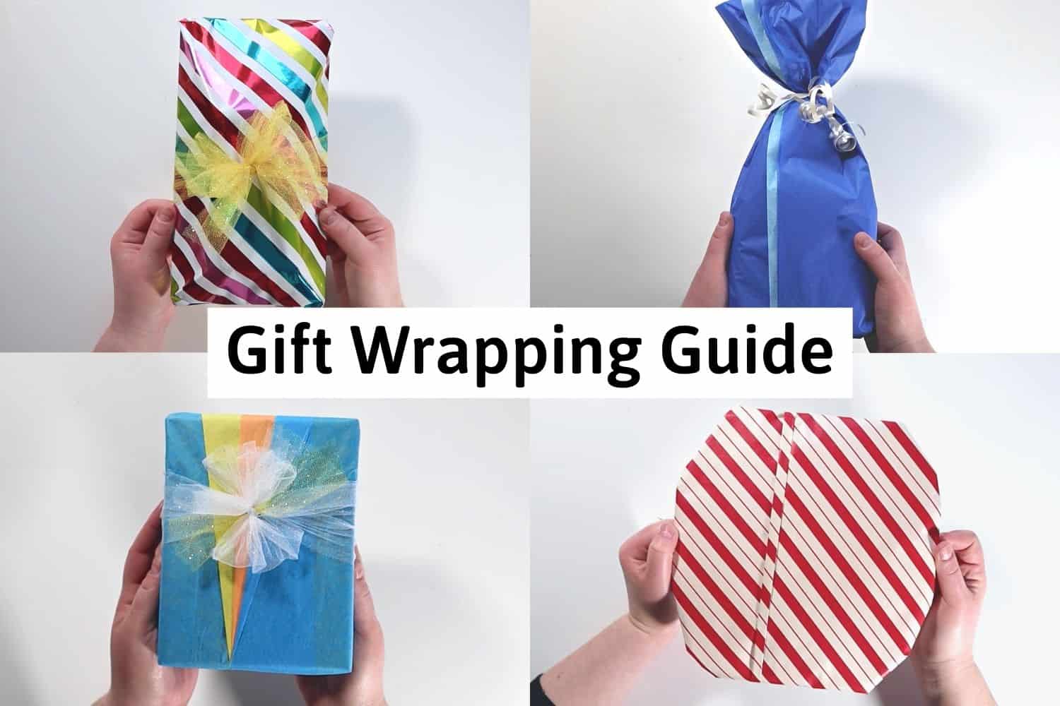 Get creative and wrap your gifts with these 3 easy tissue paper techni