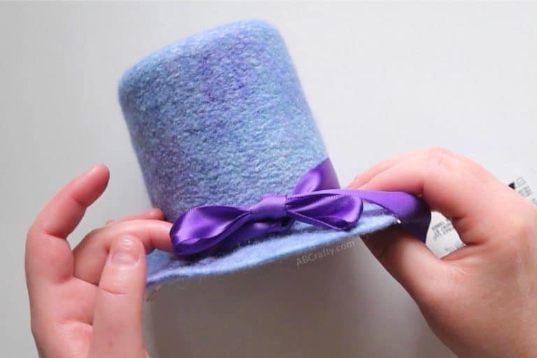 Wet Felted Mini Top Hat Pattern - Free Printable Download - AB Crafty