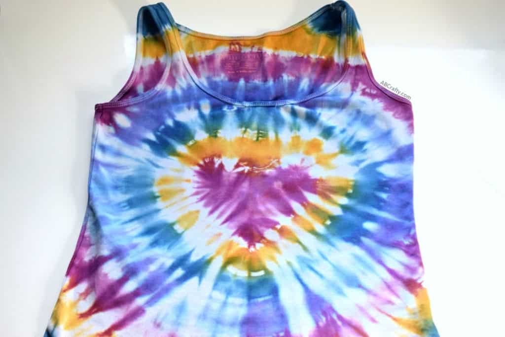 Space Vs Tie Dye Pattern Clash T - Folded and dyed fabric meets