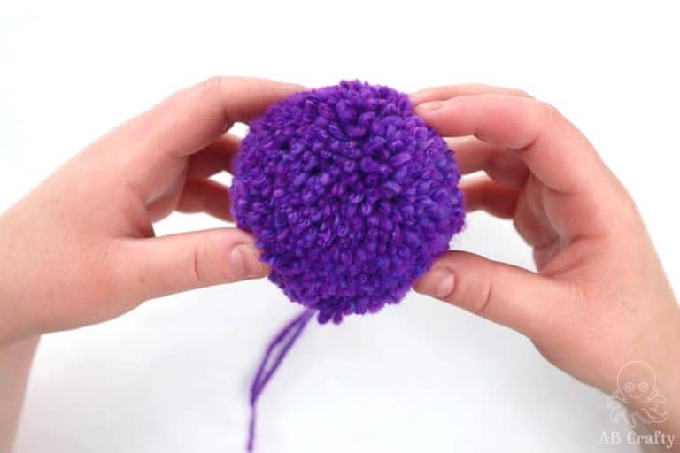 How to Make Yarn Pom Poms with a Pom Pom Maker AB Crafty