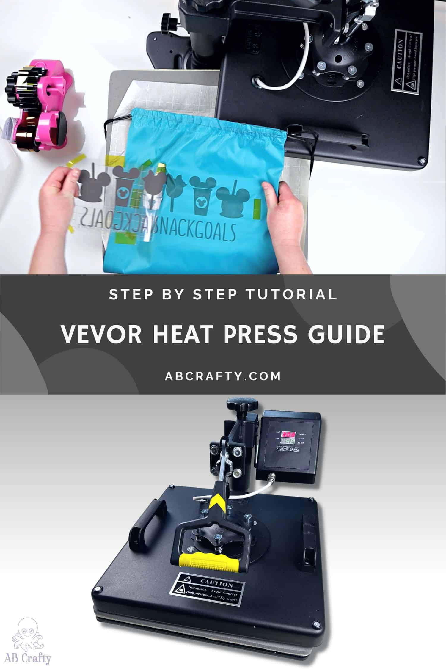 Vevor Heat Press Guide Review and Tips AB Crafty