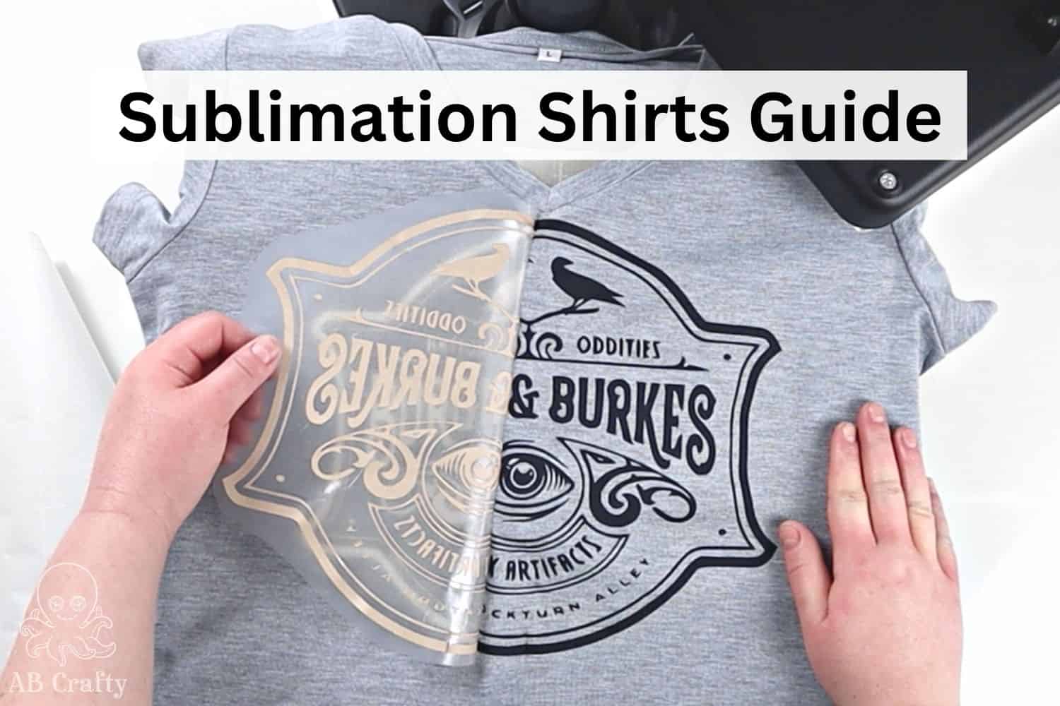 Sublimation Printing on a Dark & Cotton Shirts using Subli-Mate