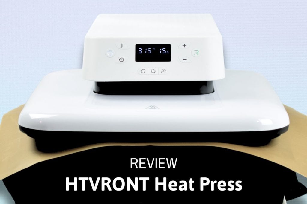 Cricut Heat Press Alternative: HTVRONT Heatpress Review