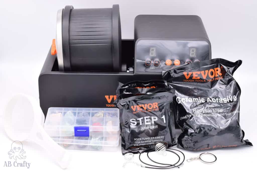 VEVOR Direct Drive 3LB Rock Tumbler Kit 