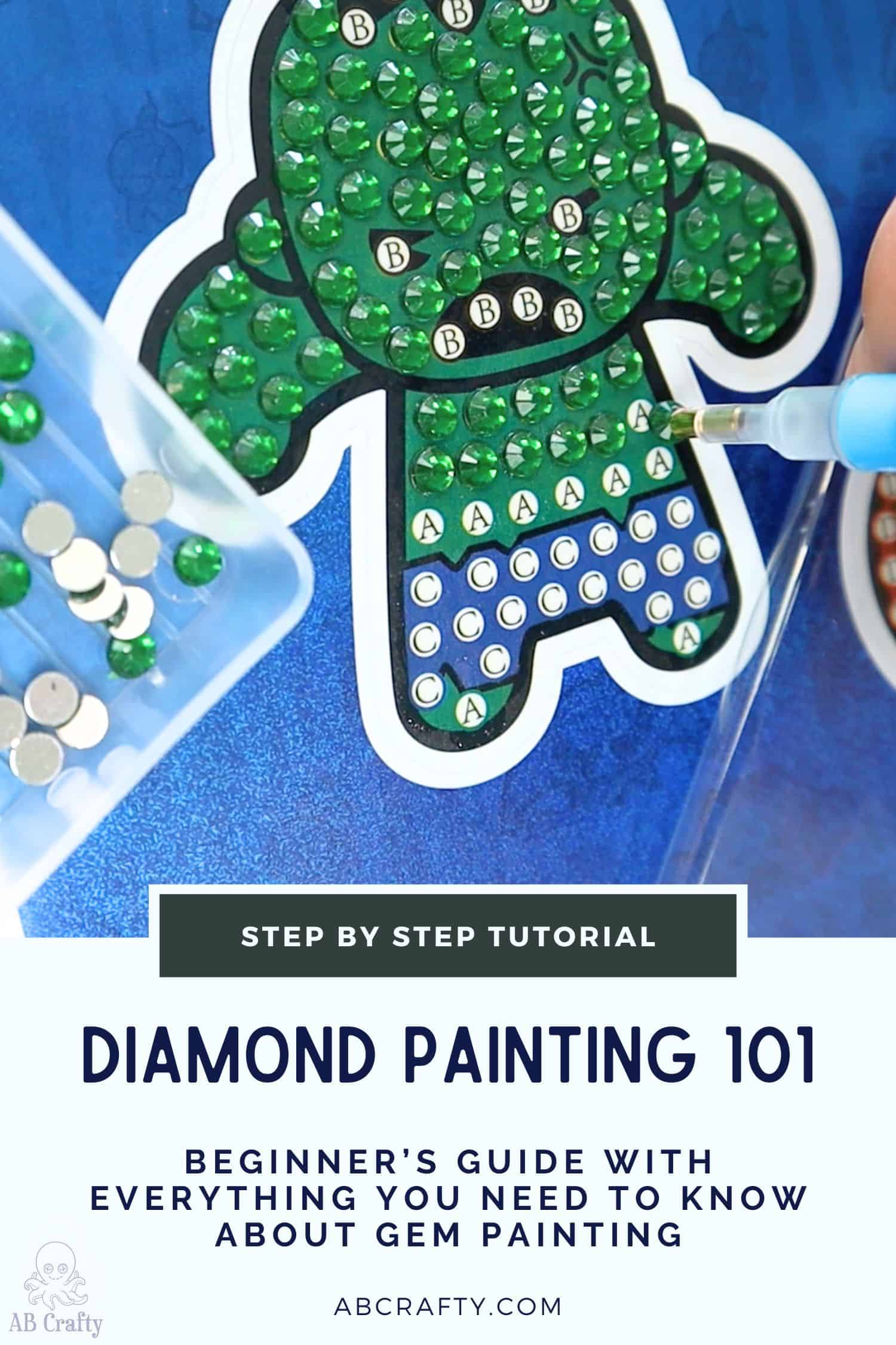 Diamond Painting for Beginners - A Step by Step Tutorial 